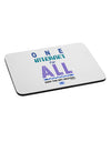 One Internet For All Keep The Net Neutral Mousepad-TooLoud-White-Davson Sales