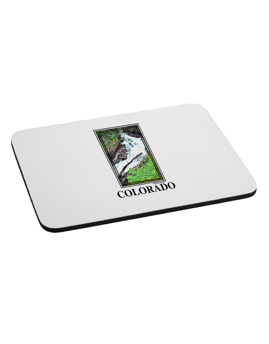 Colorado White River Text Mousepad-TooLoud-White-Davson Sales