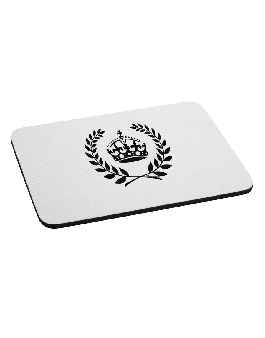 Crown and Laurel Mousepad-TooLoud-White-Davson Sales