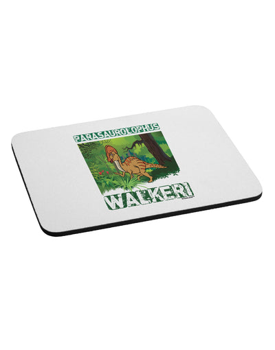 Parasaurolophus Walkeri - With Name Mousepad by TooLoud-TooLoud-White-Davson Sales