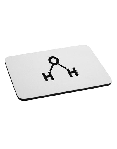 Water Molecule Text Mousepad by TooLoud-TooLoud-White-Davson Sales