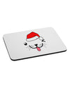 Kyu-T Face Puppino Santa Boy Dog Mousepad-TooLoud-White-Davson Sales