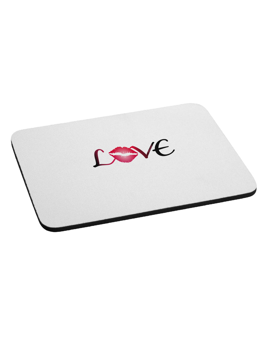 Love Kiss Mousepad-TooLoud-White-Davson Sales