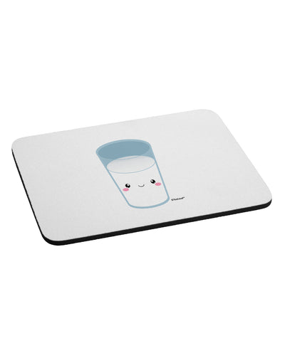Cute Matching Milk and Cookie Design - Milk Mousepad by TooLoud-TooLoud-White-Davson Sales