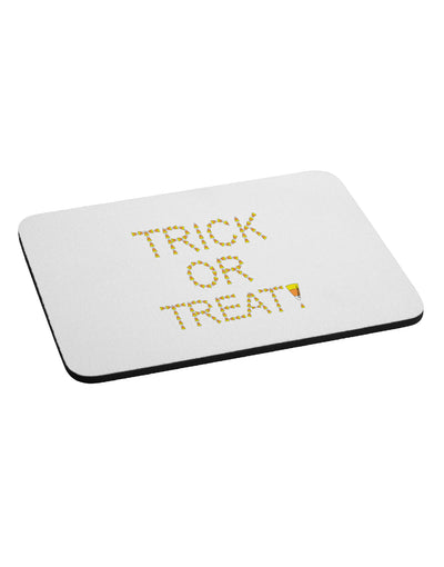 Trick or Treat Candy Corn Halloween Mousepad-TooLoud-White-Davson Sales