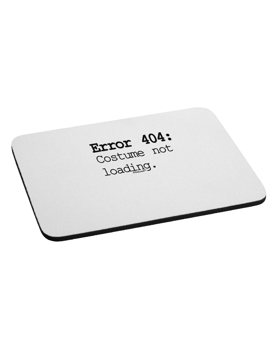 Error 404 Costume Mousepad-TooLoud-White-Davson Sales