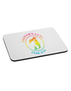 Mermaids Have More Fun - Beachy Colors Mousepad-TooLoud-White-Davson Sales