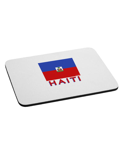 Haiti Flag Mousepad by TooLoud-TooLoud-White-Davson Sales