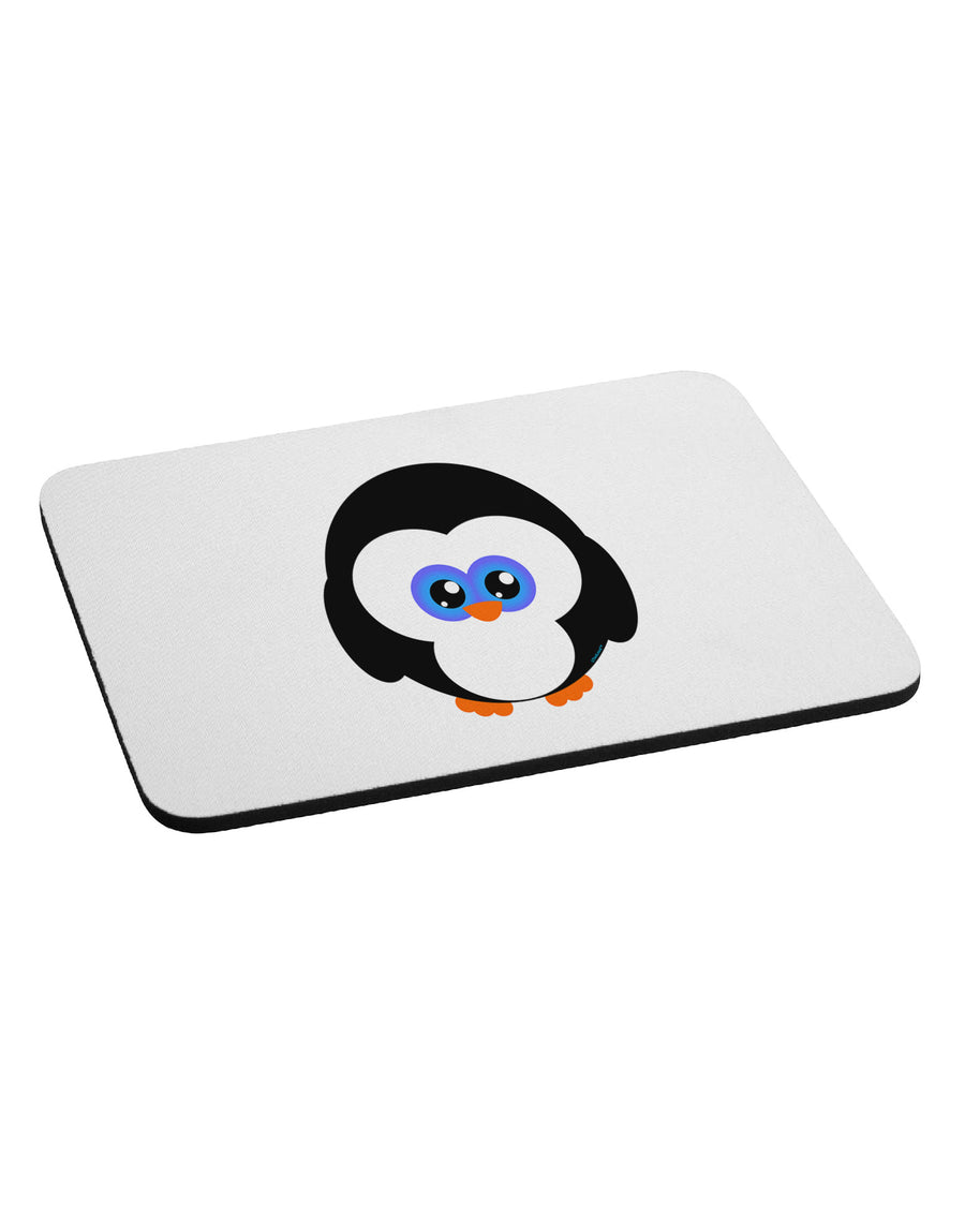 Cute Penguin Christmas Mousepad-TooLoud-White-Davson Sales