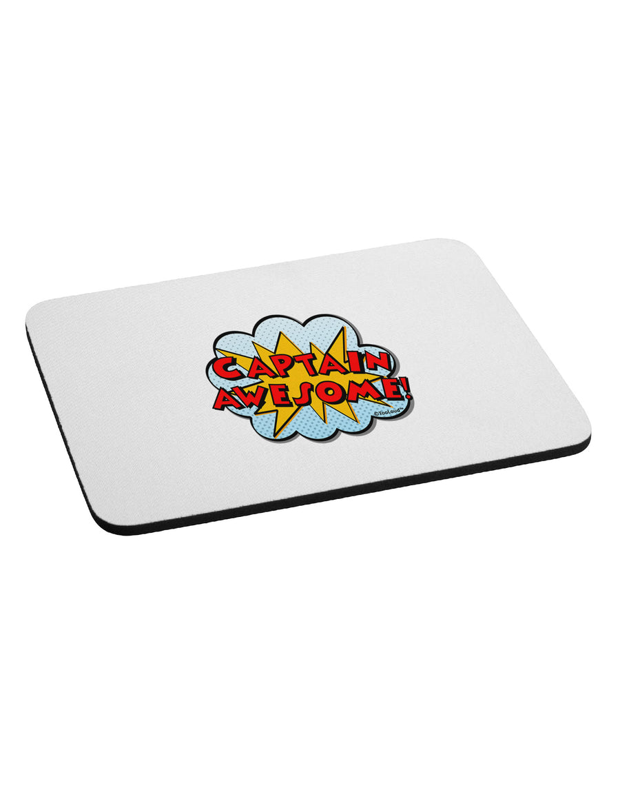 Captain Awesome - Superhero Style Mousepad by TooLoud-TooLoud-White-Davson Sales