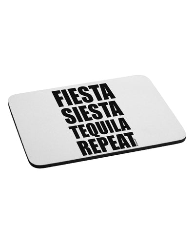 Fiesta Siesta Tequila Repeat Mousepad by TooLoud-TooLoud-White-Davson Sales