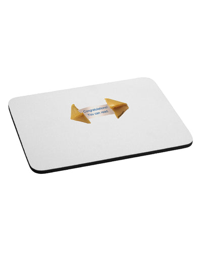 Sarcastic Fortune Cookie Mousepad-TooLoud-White-Davson Sales