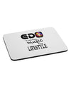 EDM - A Lifestyle Mousepad-TooLoud-White-Davson Sales