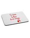 Tu Tienes La Llave De Mi Corazon Mousepad by TooLoud-TooLoud-White-Davson Sales