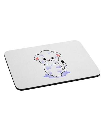 TooLoud Wet Pussycat Mousepad-TooLoud-White-Davson Sales