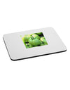 Buy Local - Green Tomatoes Mousepad-TooLoud-White-Davson Sales