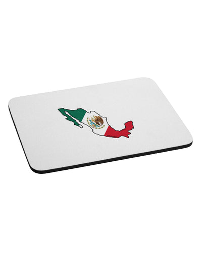 Mexico Outline - Mexican Flag Mousepad by TooLoud-TooLoud-White-Davson Sales