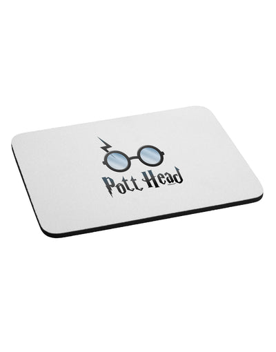 Pott Head Magic Glasses Mousepad-TooLoud-White-Davson Sales