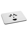 Woman Jack O Lantern Pumpkin Face Mousepad-TooLoud-White-Davson Sales