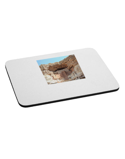 Montezuma Castle Arizona Mousepad-TooLoud-White-Davson Sales