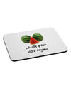 Locally Grown Organic Melons Mousepad-TooLoud-White-Davson Sales