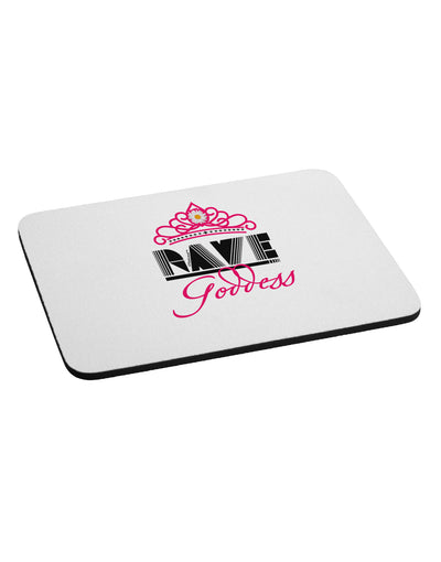 Rave Goddess Mousepad-TooLoud-White-Davson Sales