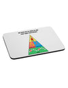 Main Food Groups of an Elf - Christmas Mousepad-TooLoud-White-Davson Sales