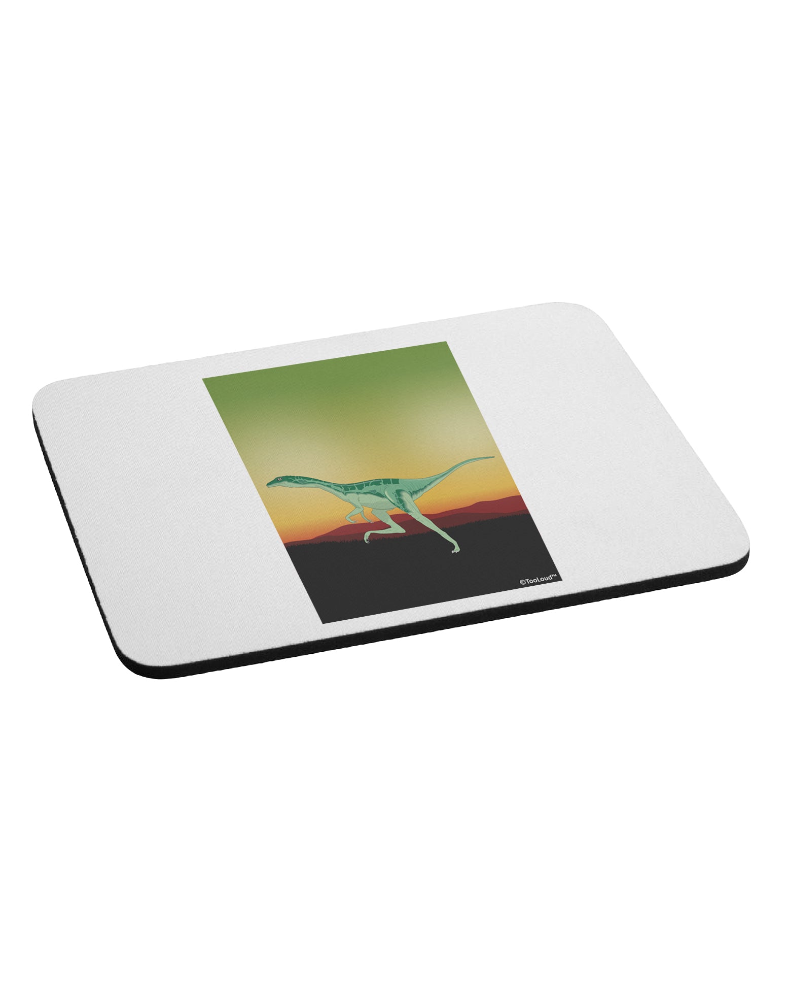 Ornithomimus Velox - Without Name Mousepad by TooLoud-TooLoud-White-Davson Sales