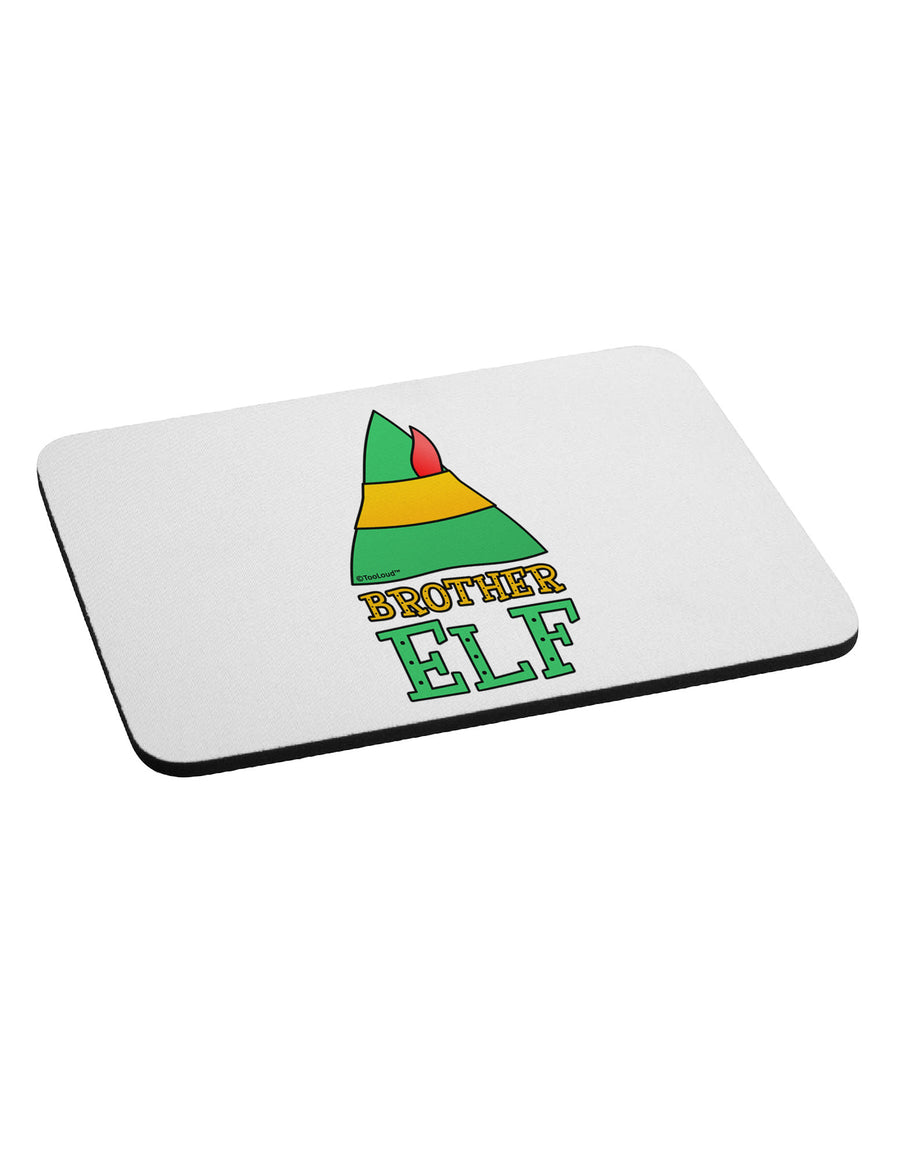 Matching Christmas Design - Elf Family - Brother Elf Mousepad by TooLoud-TooLoud-White-Davson Sales