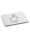 Cute Bunny Rabbit Easter Mousepad-TooLoud-White-Davson Sales