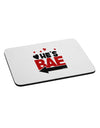 He's BAE - Left Arrow Mousepad-TooLoud-White-Davson Sales