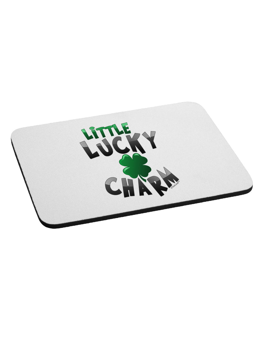 Little Lucky Charm Mousepad-TooLoud-White-Davson Sales