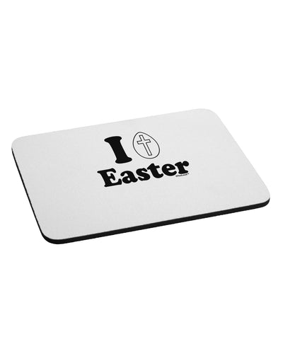 I Egg Cross Easter Design Mousepad by TooLoud-TooLoud-White-Davson Sales