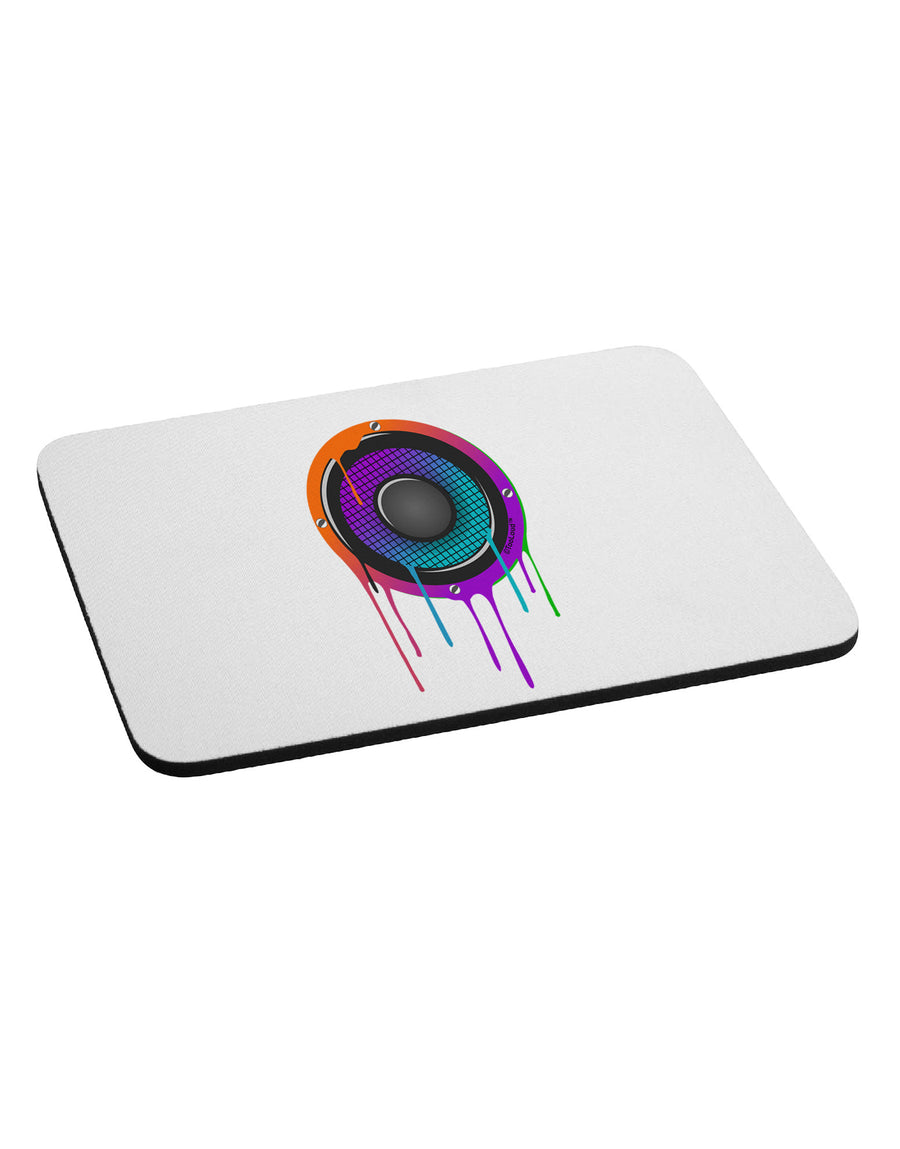 Paint Drips Speaker Mousepad-TooLoud-White-Davson Sales