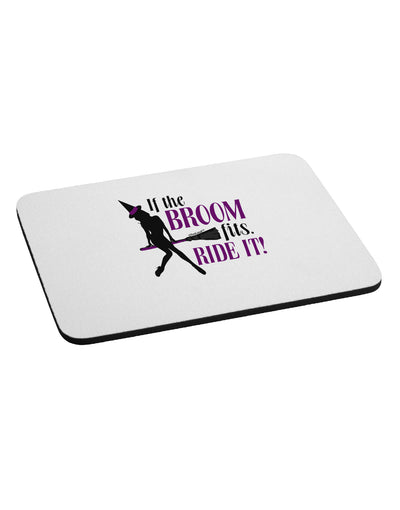 Ride It Purple Mousepad-TooLoud-White-Davson Sales