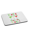 Margaritas - Mexican Flag Colors - Feliz Cinco de Mayo Mousepad by TooLoud-TooLoud-White-Davson Sales