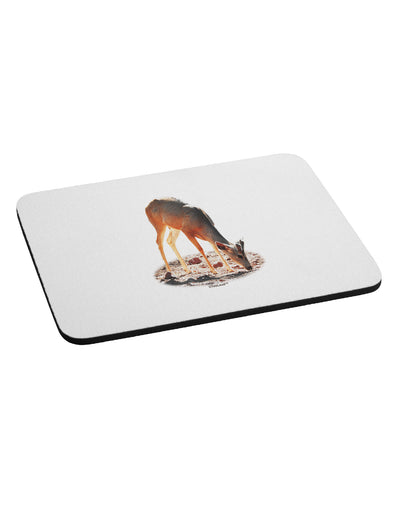 Little Buck Cutout Mousepad-TooLoud-White-Davson Sales