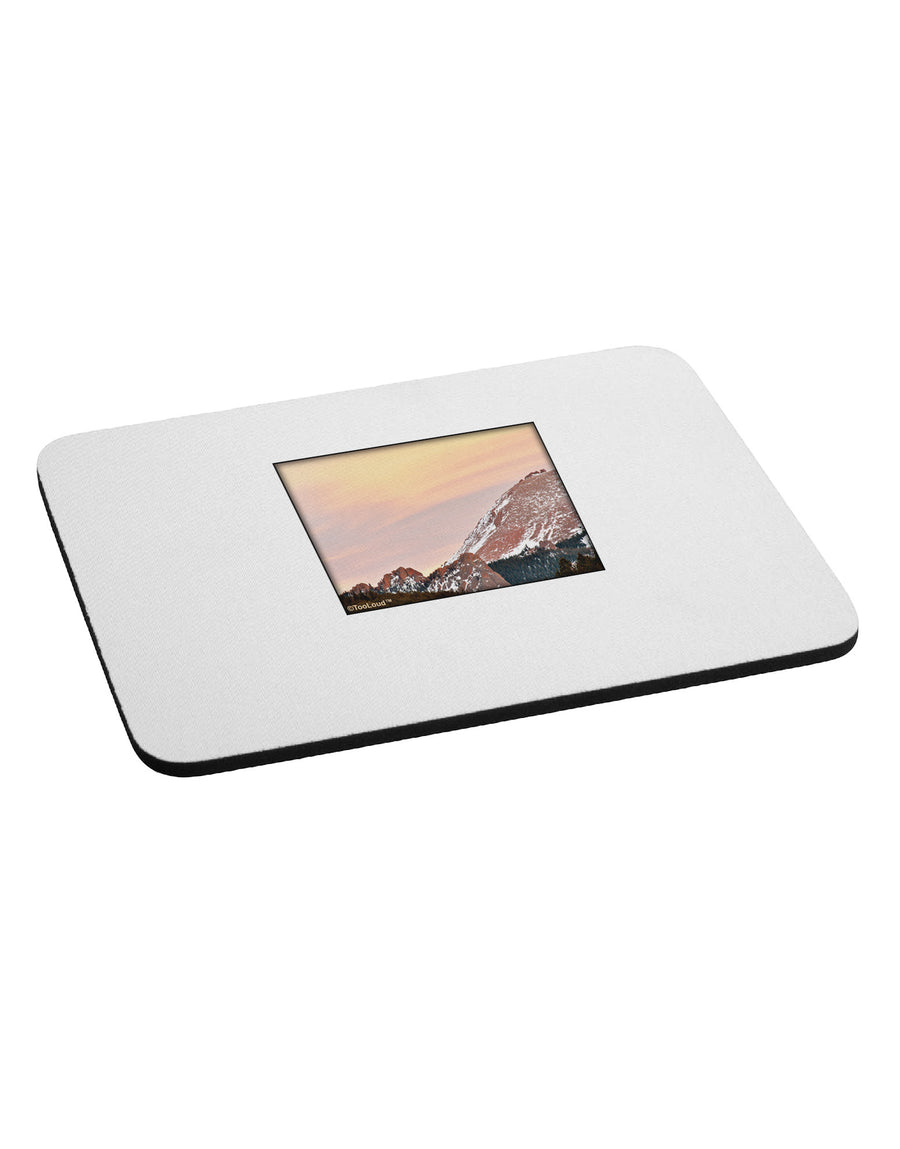 CO Sunset Cliffs Mousepad-TooLoud-White-Davson Sales