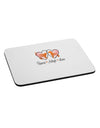 Rescue Adopt Love Mousepad-TooLoud-White-Davson Sales