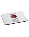 Birthstone Tourmaline Mousepad by TooLoud-TooLoud-White-Davson Sales