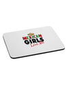 Mexican Girls Love Me Mousepad-TooLoud-White-Davson Sales