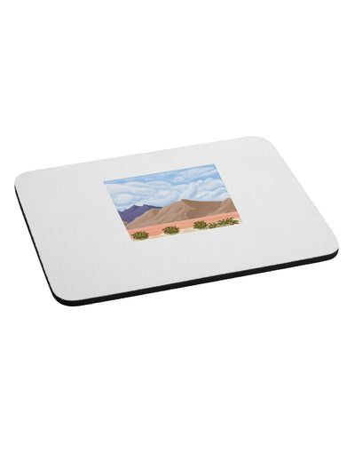 Pixel Landscape - Desert Mousepad-TooLoud-White-Davson Sales