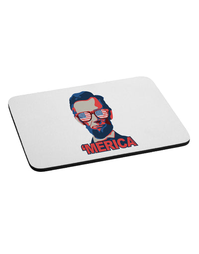 Lincoln Merica Mousepad-TooLoud-White-Davson Sales