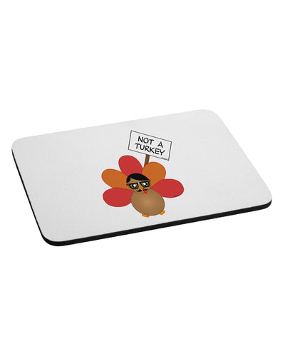 Thanksgiving Turkey in Disguise Mousepad by TooLoud-TooLoud-White-Davson Sales