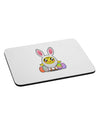 Chick In Bunny Costume Mousepad-TooLoud-White-Davson Sales