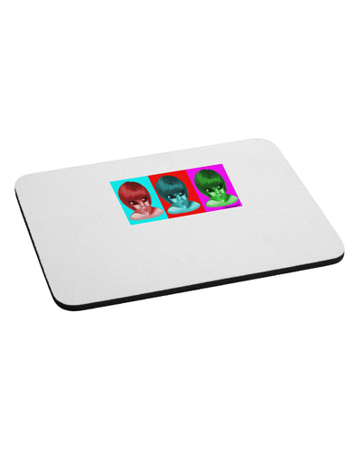 Extraterrestial Pop-art #2 Mousepad by TooLoud-TooLoud-White-Davson Sales