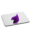 Cute Single Dark Angel Wing Black and Purple Mousepad-TooLoud-White-Davson Sales