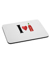 I Heart Sriracha Design Mousepad by TooLoud-TooLoud-White-Davson Sales