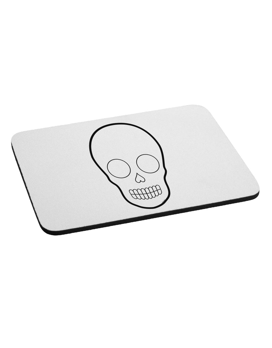 Design Your Own Day of the Dead Calavera Mousepad-TooLoud-White-Davson Sales