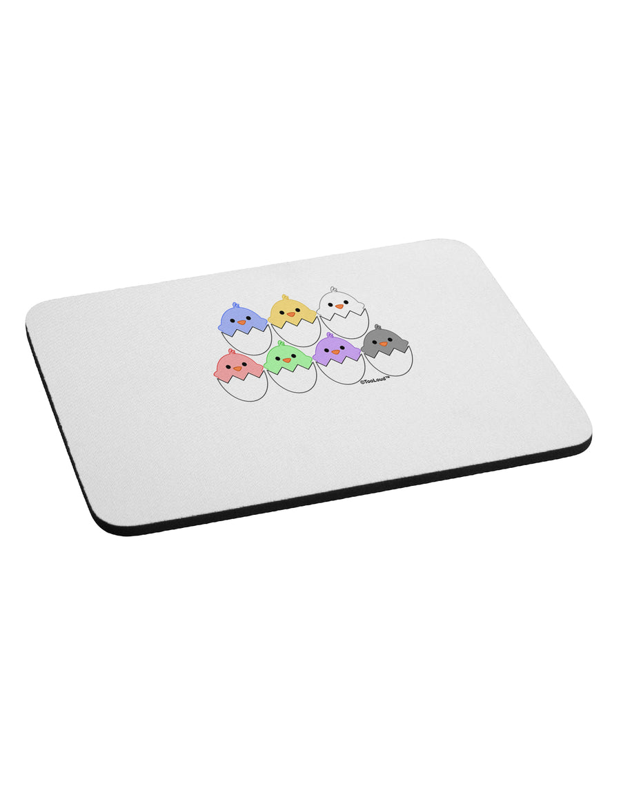 Cute Hatching Chicks Group Mousepad by TooLoud-TooLoud-White-Davson Sales